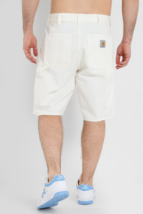 Single Knee Jeansshorts - Wax Stone Washed
