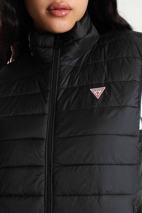 Gestepptes Gilet - Black