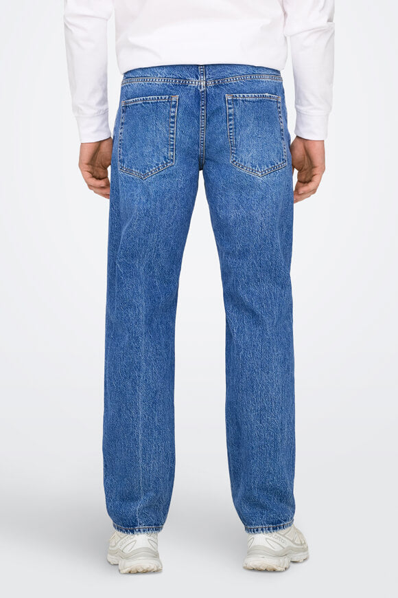 Edge Straight Fit Jeans L32 - Special Bright Blue