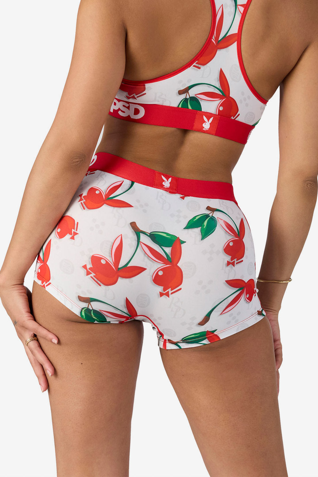 Panty - White + Red