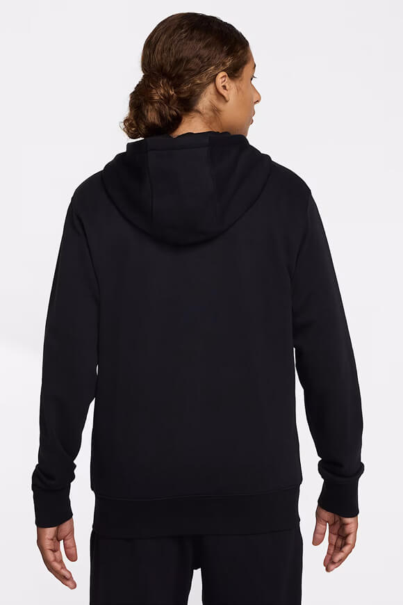 Kapuzensweatjacke - Black