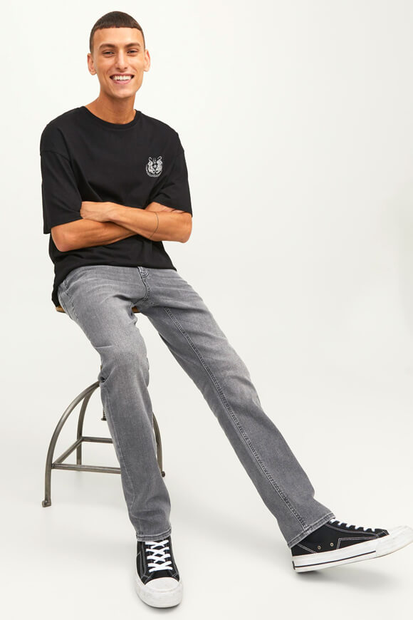 Glenn Slim Fit Jeans L32 - Washed Grey
