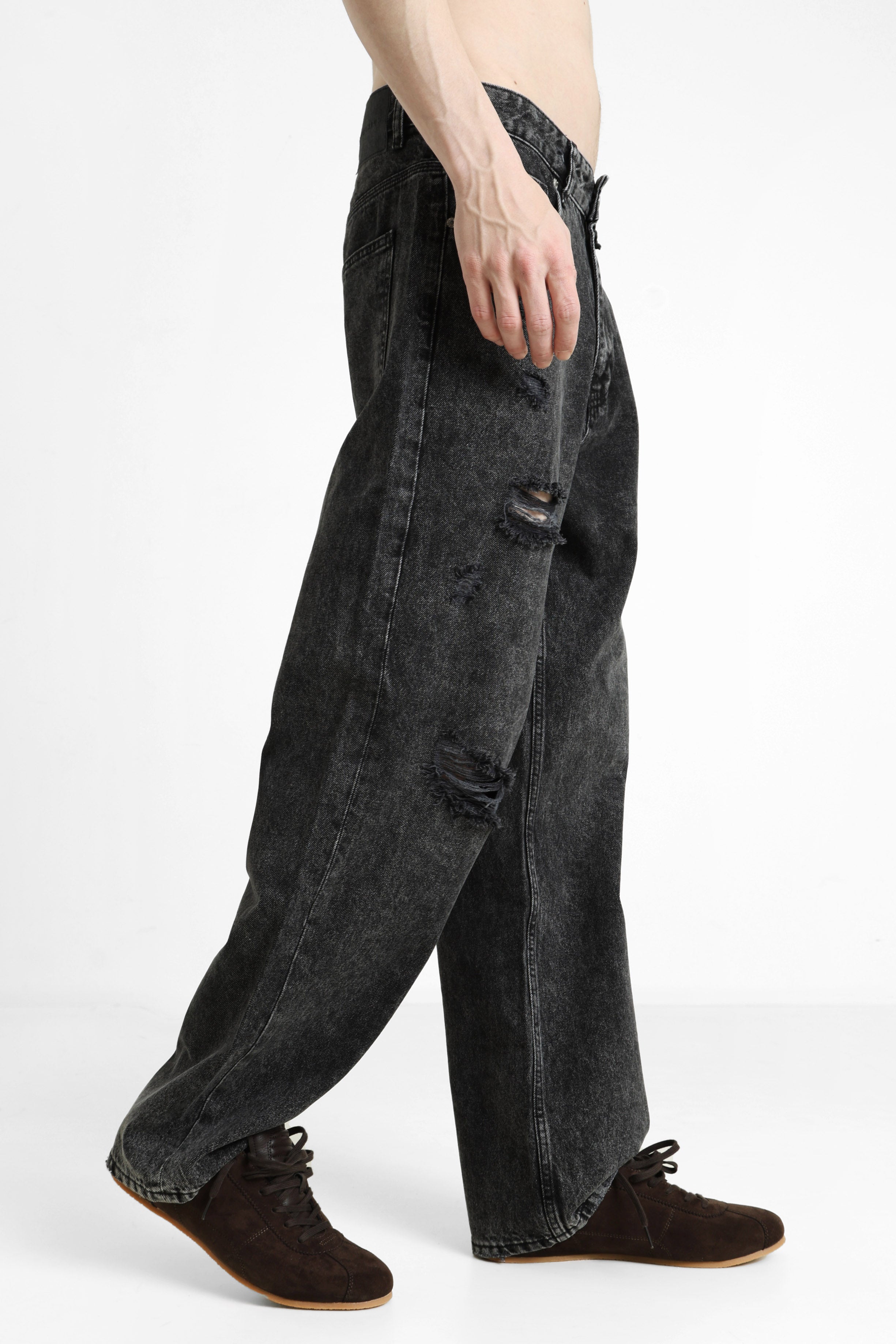Loose Fit Jeans - Black