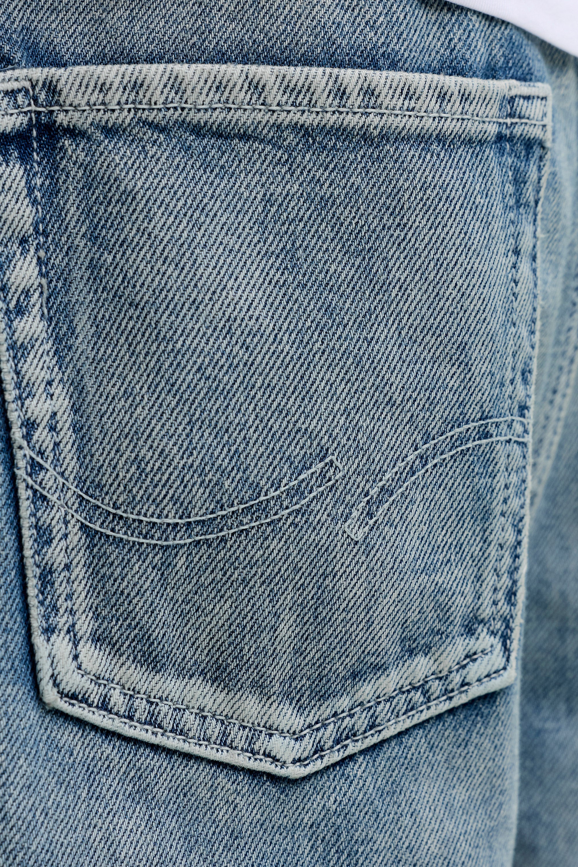 JJIALEX Baggy Jeans - Dark Blue Denim