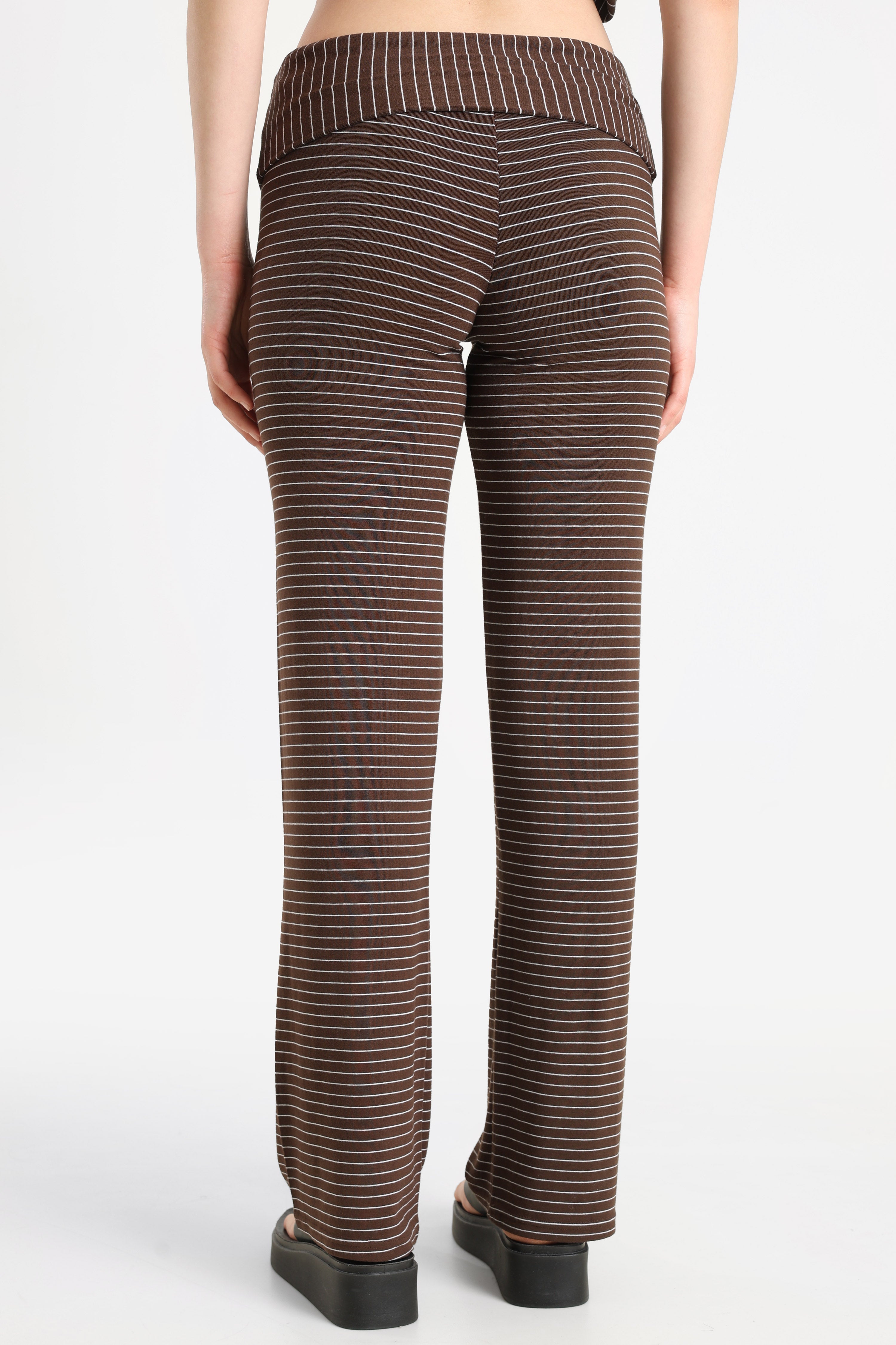 Stoffhose - Braun