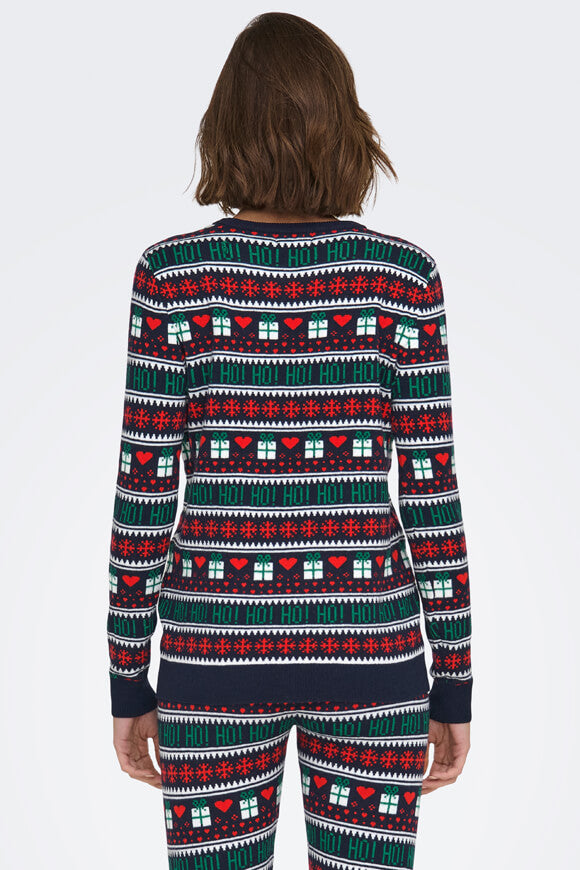 ONLXMAS Weihnachtsstrickpullover - Night Sky