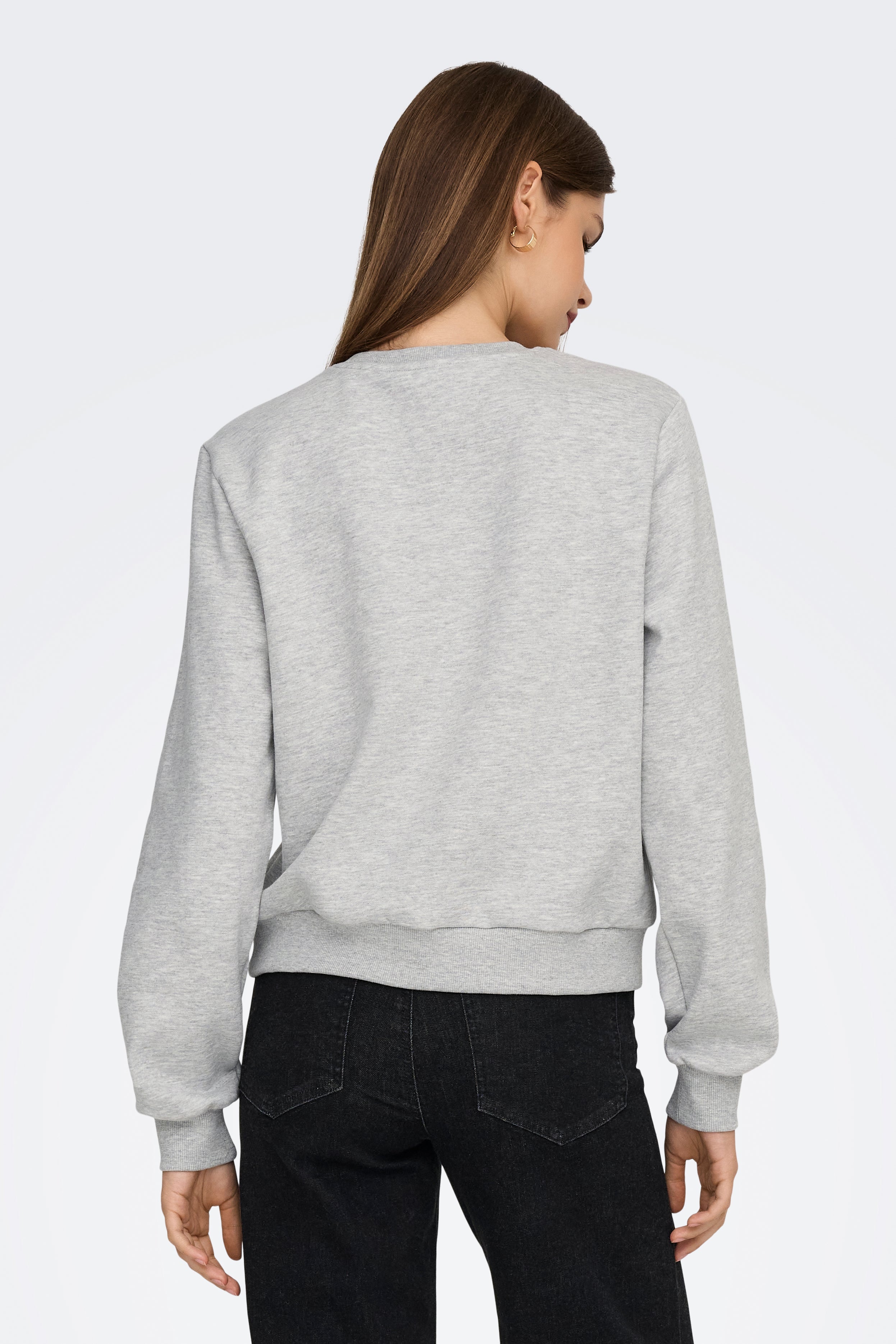 ONLYDA Weihnachts-Sweatshirt - Light Grey Melange