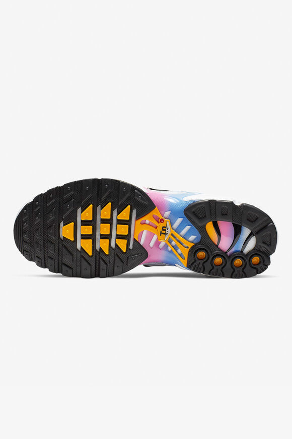 Air Max Plus Sneaker - White + Black + University Blue
