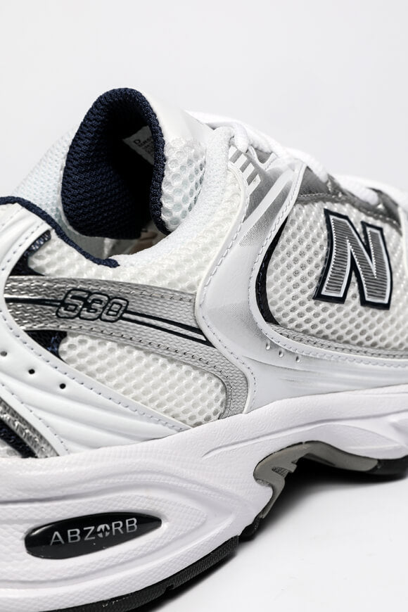 MR530 Sneaker - Weiss + Blau