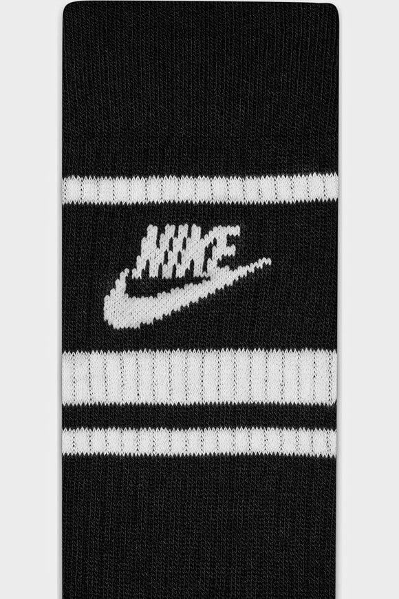 Dreierpack Socken - Schwarz + Weiss