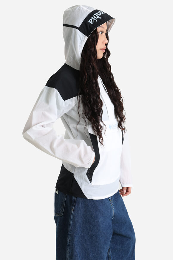 Challenger Windbreaker - Black + White