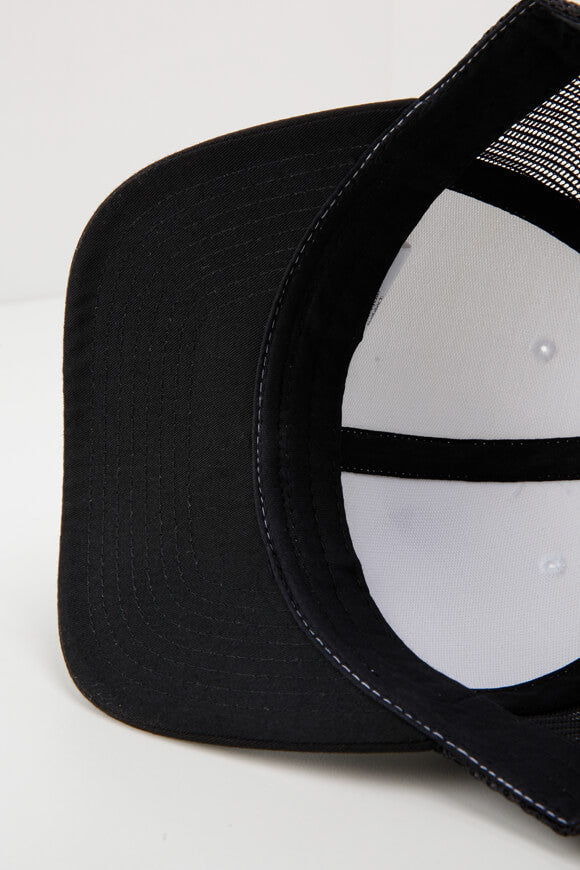 Trucker Cap / Snapback - Schwarz + Weiss