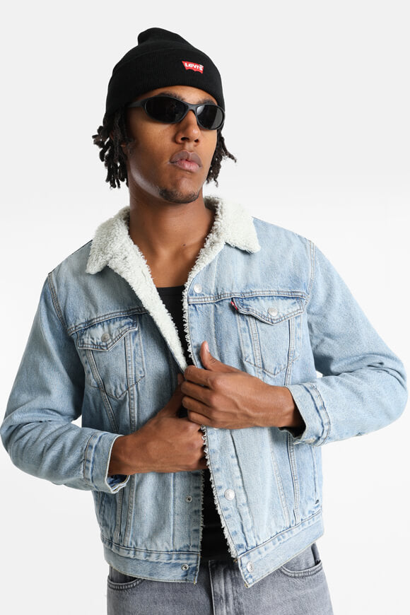 Type 3 Trucker Gefütterte Jeansjacke - Kentucky Blue