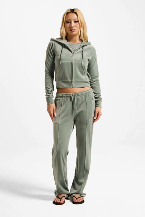 Madison Samt Crop Jacke - Chinois Green
