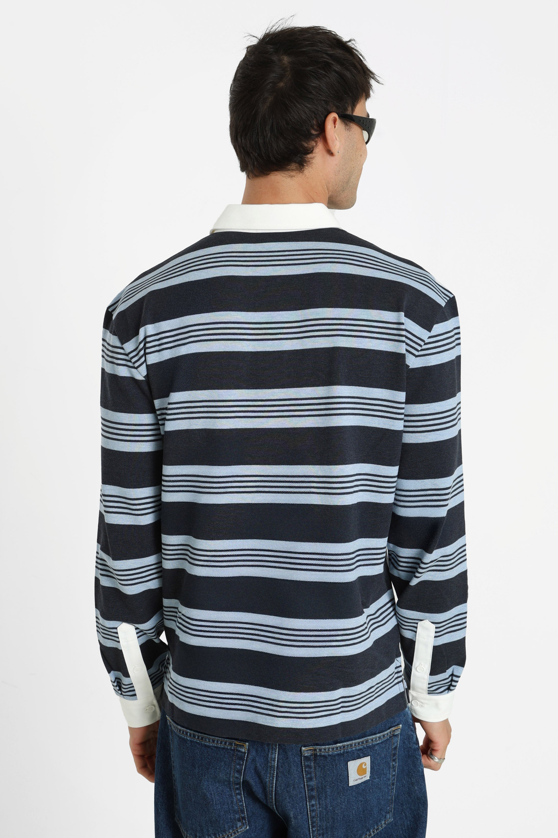 Langarmshirt - Aphylla Chine + Blackbird
