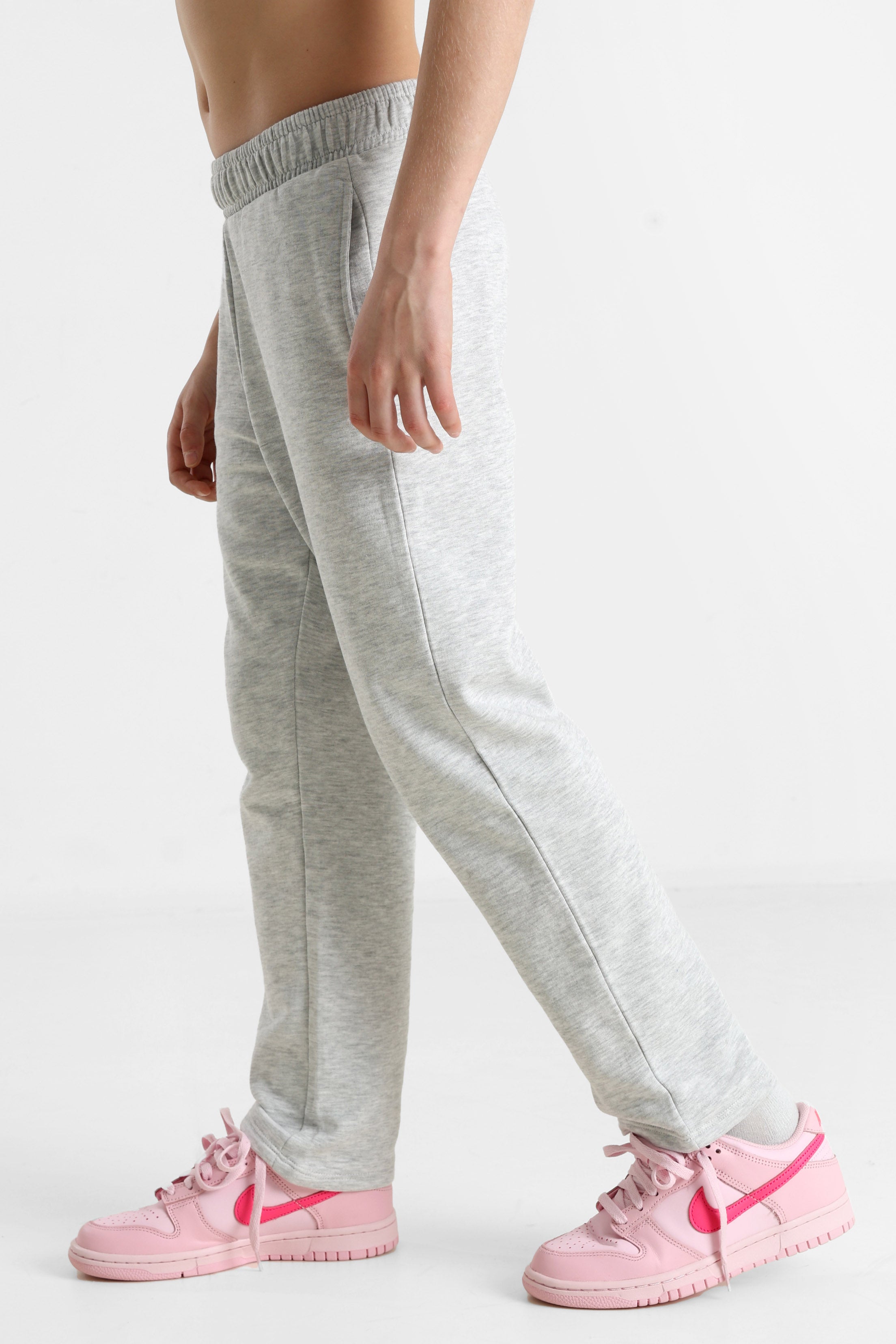NKMMALLO Sweathose - Light Grey Heather