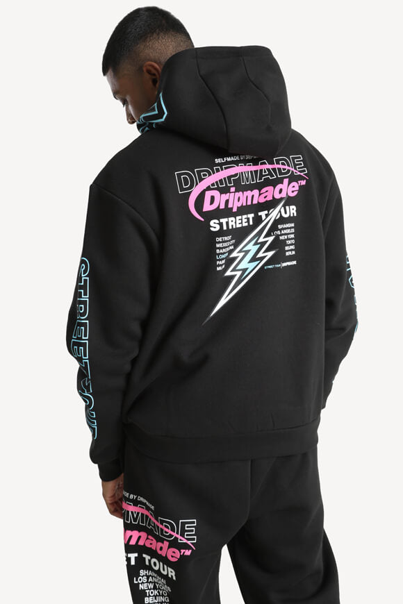 Kapuzensweatshirt - Jet Black