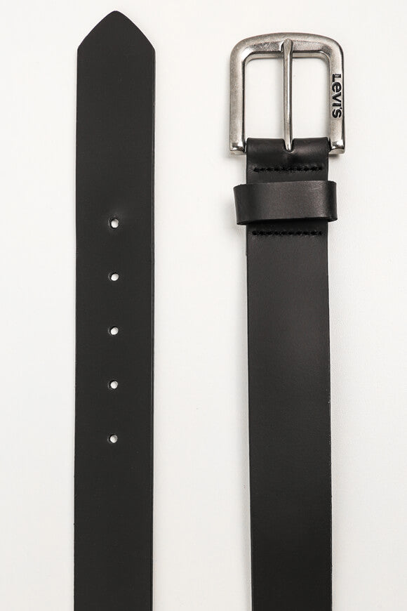 Ledergürtel - Schwarz