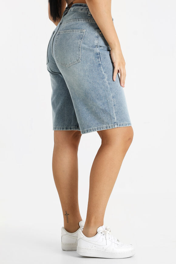 Jeansshorts - Medium Blau Denim