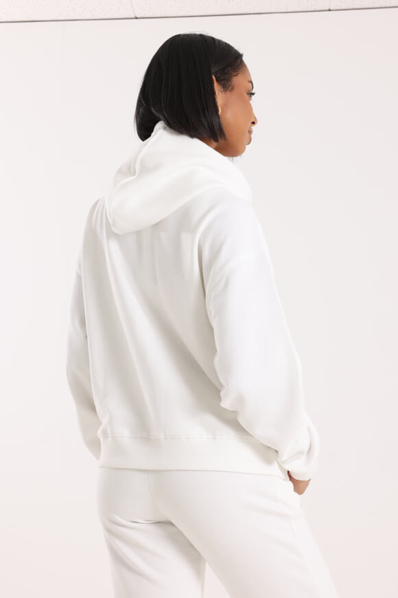 Kapuzensweatjacke - Offwhite