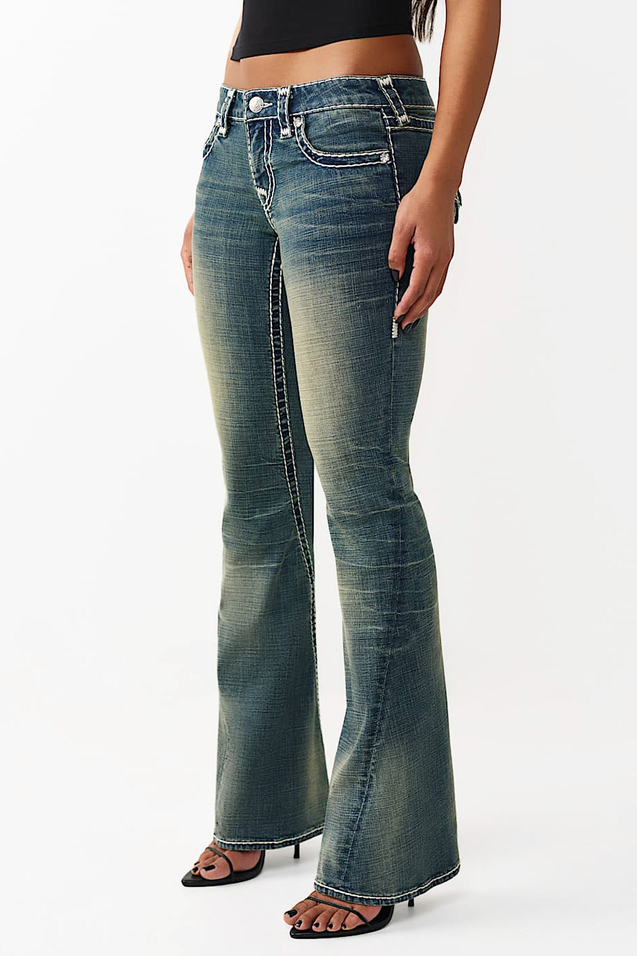 Joey Flare Jeans - Dandelion Fade