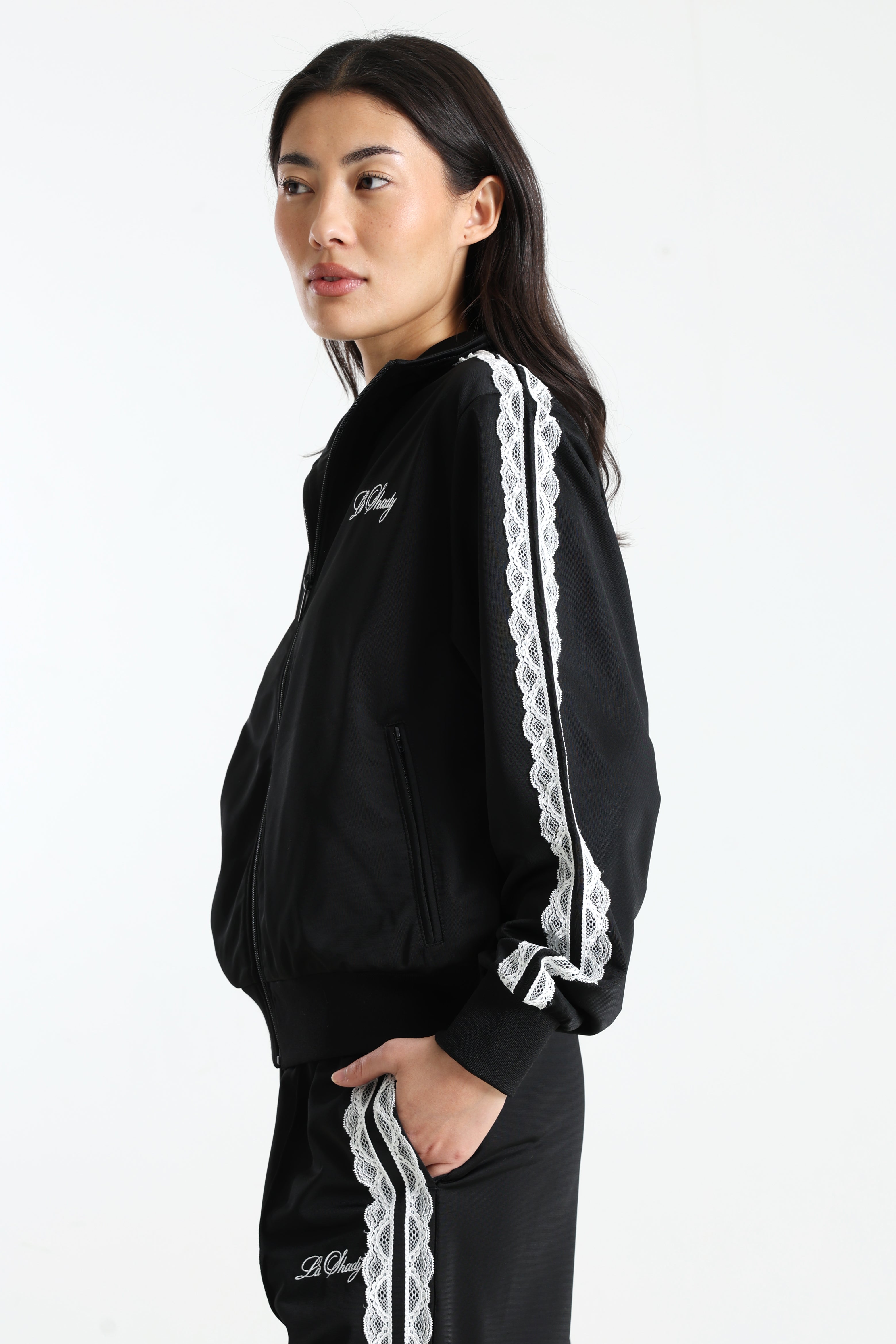 Trainingsjacke - Schwarz