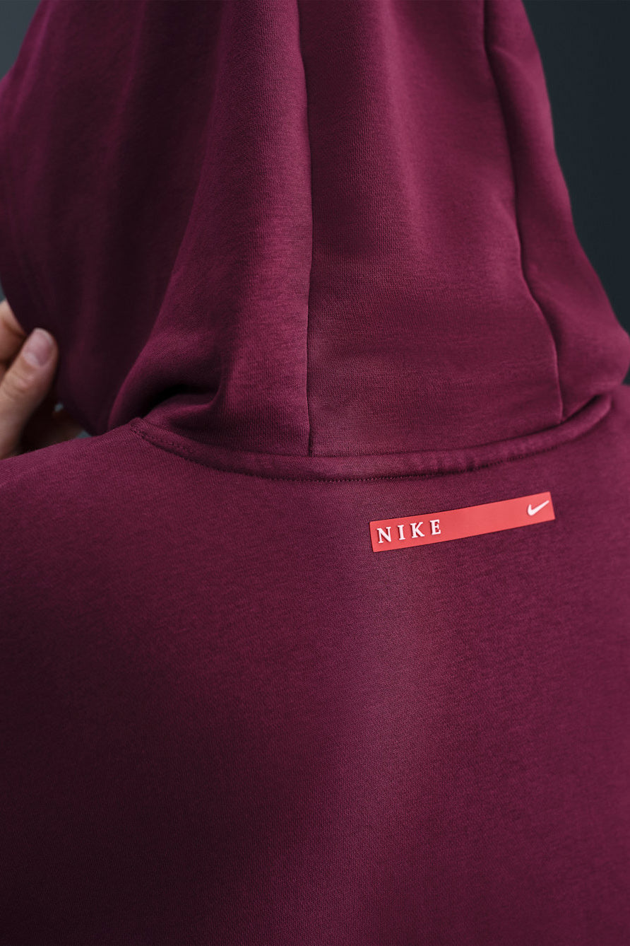 Phoenix Fleece Kapuzensweatshirt - Bordeaux