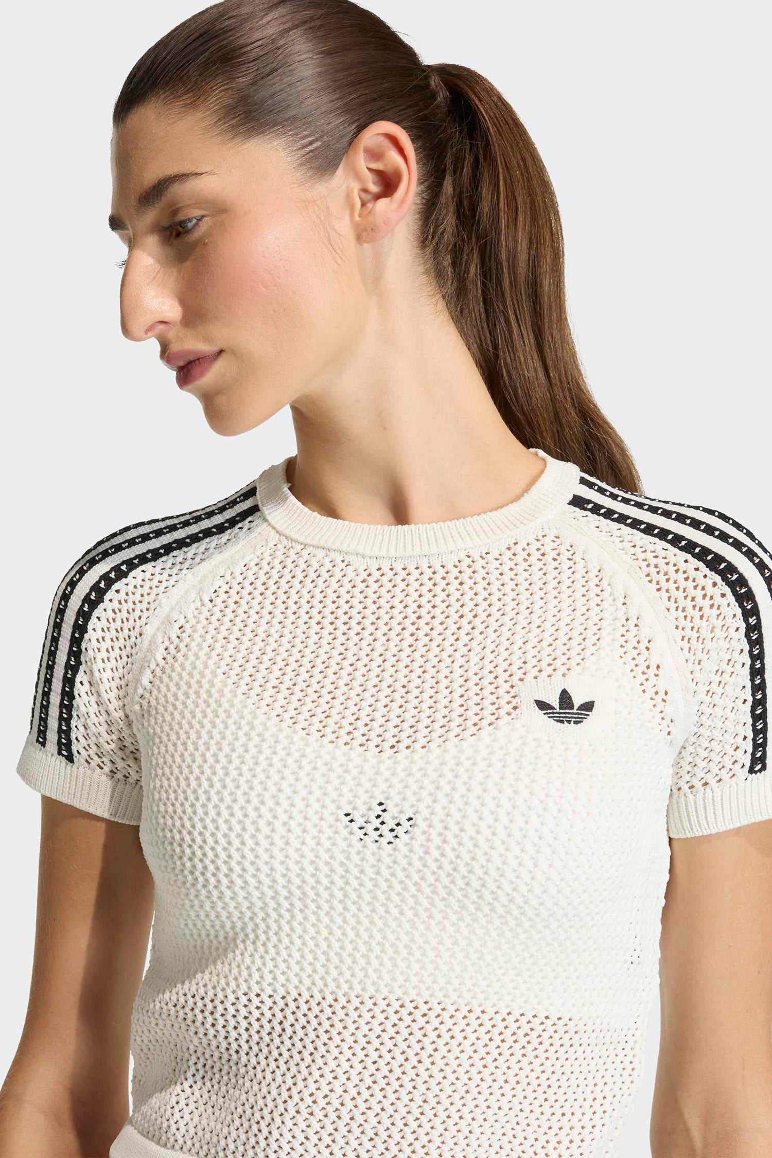 Häckel Crop T-Shirt - Offwhite