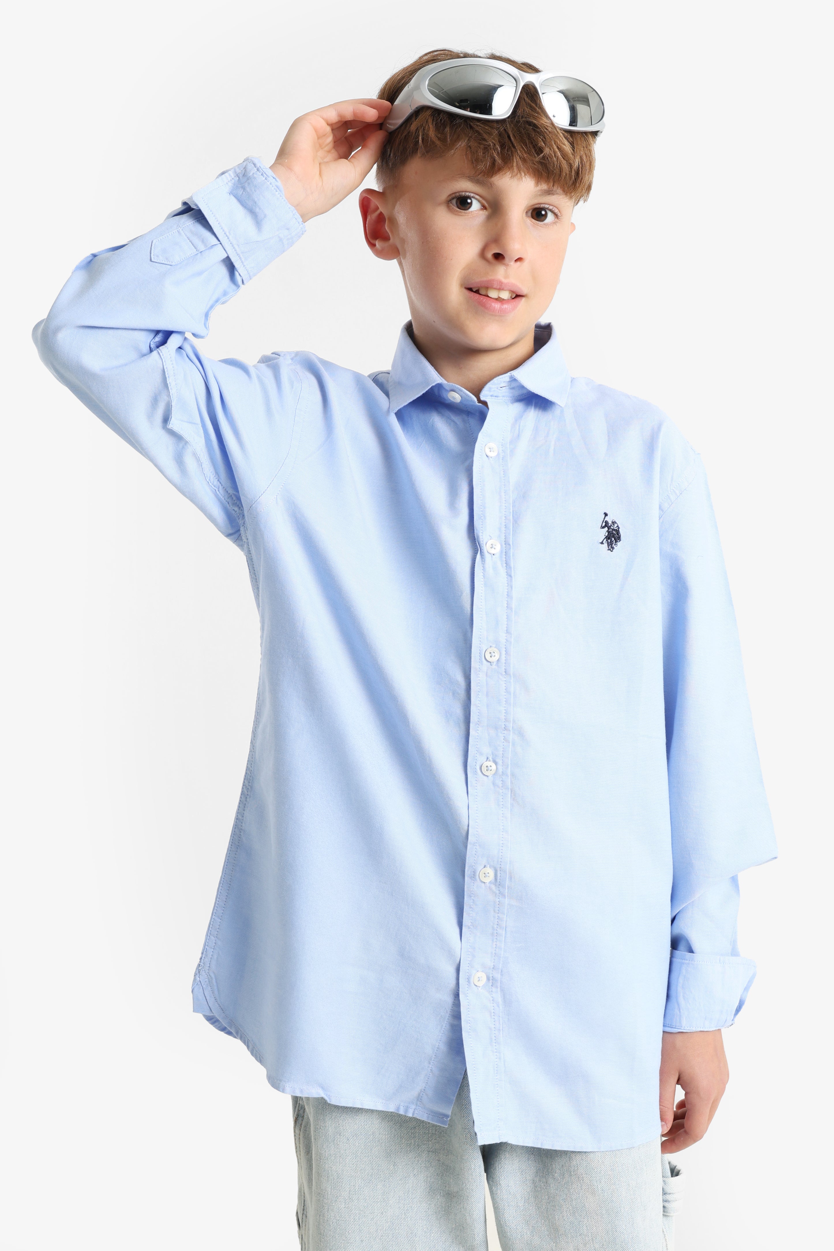 Time Hemd - Light Blue