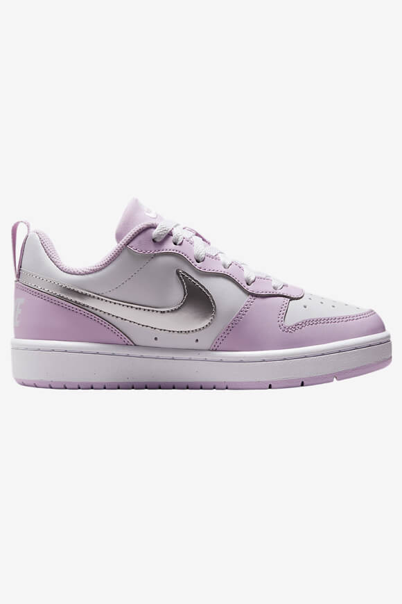 Court Borough Recraft Sneaker - Doll + Metallic Silver + White