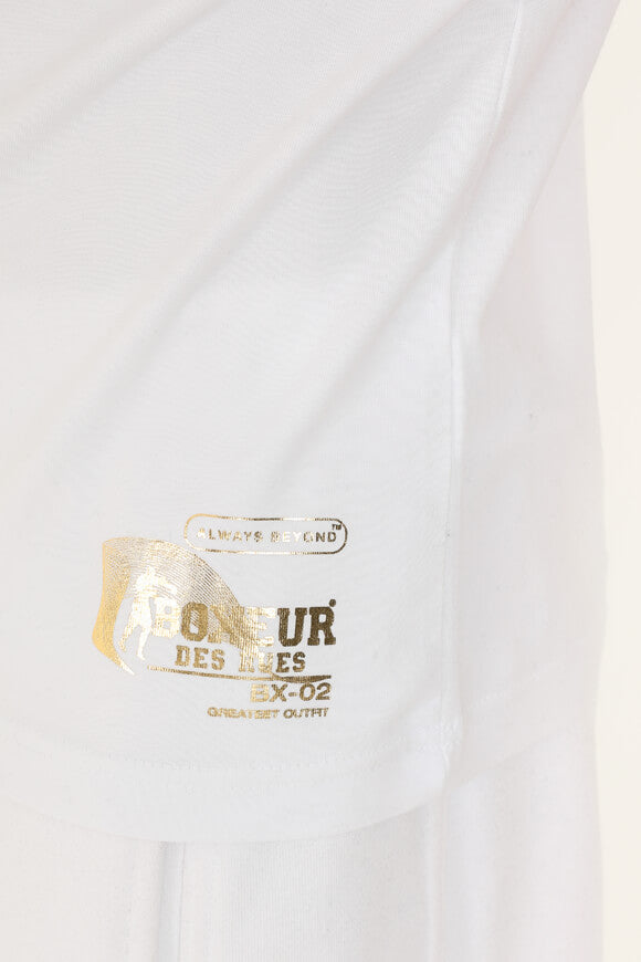 T-Shirt - White + Gold