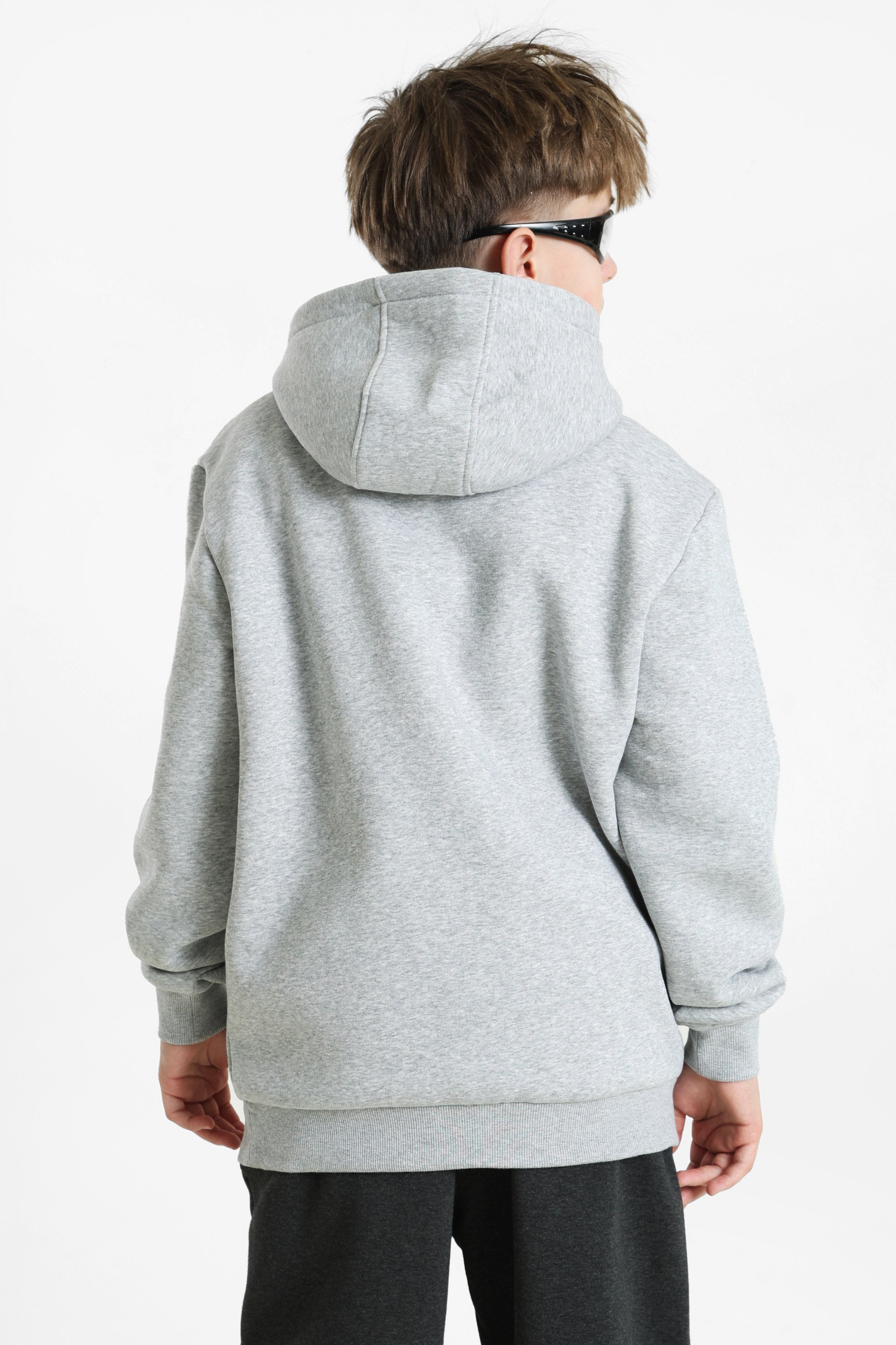 Kapuzensweatshirt - Grey Heather