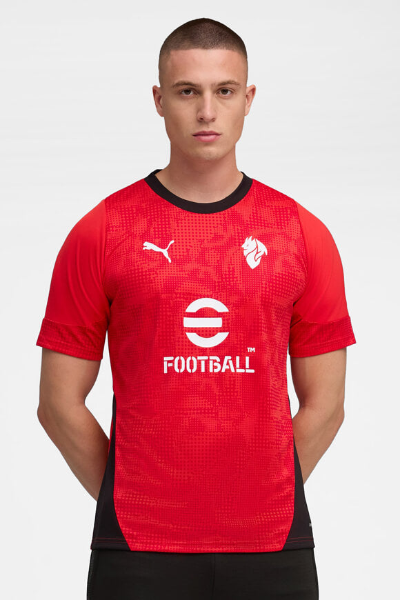 AC Milan Mesh T-Shirt - Red