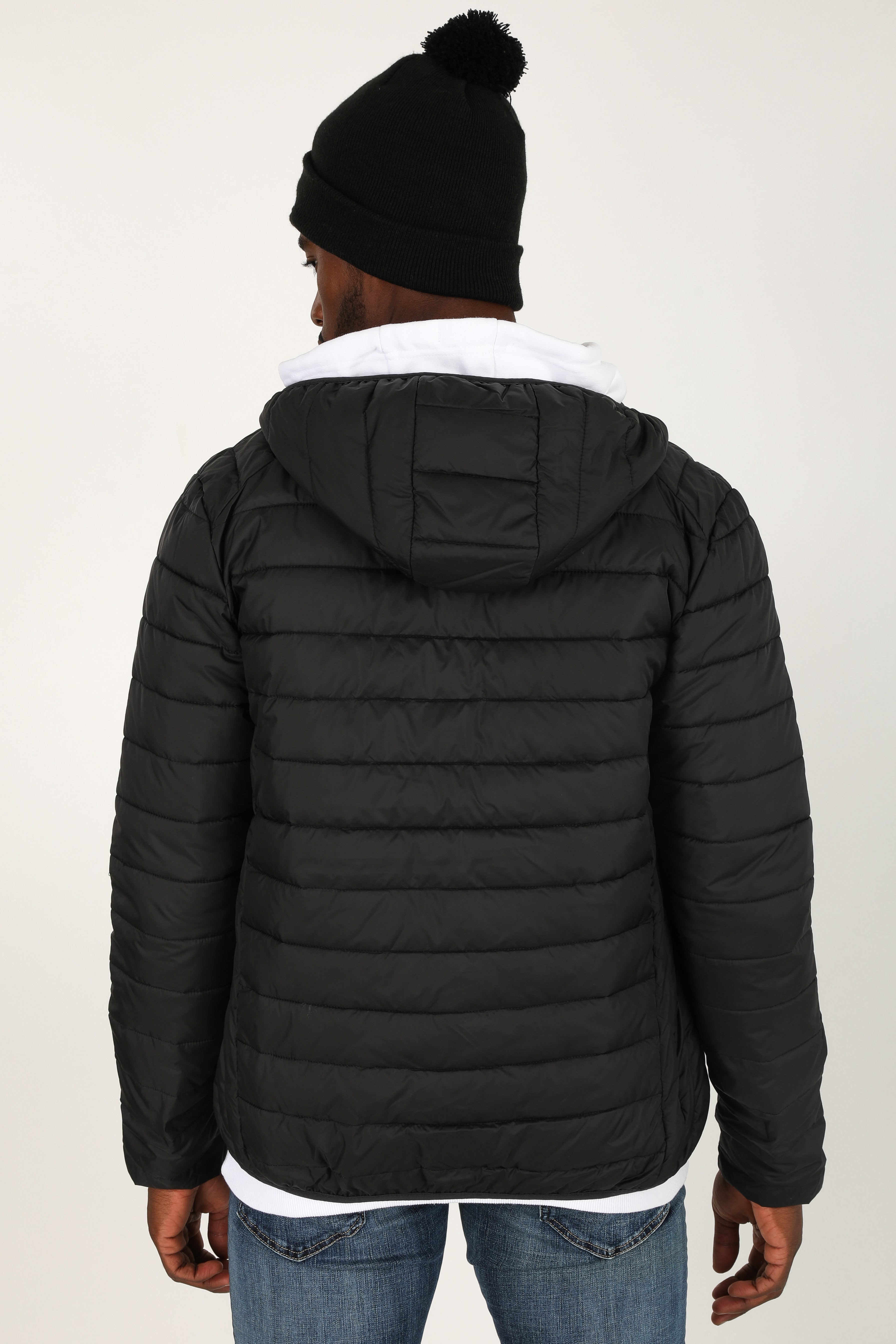 Leichte Gesteppte Jacke - Schwarz