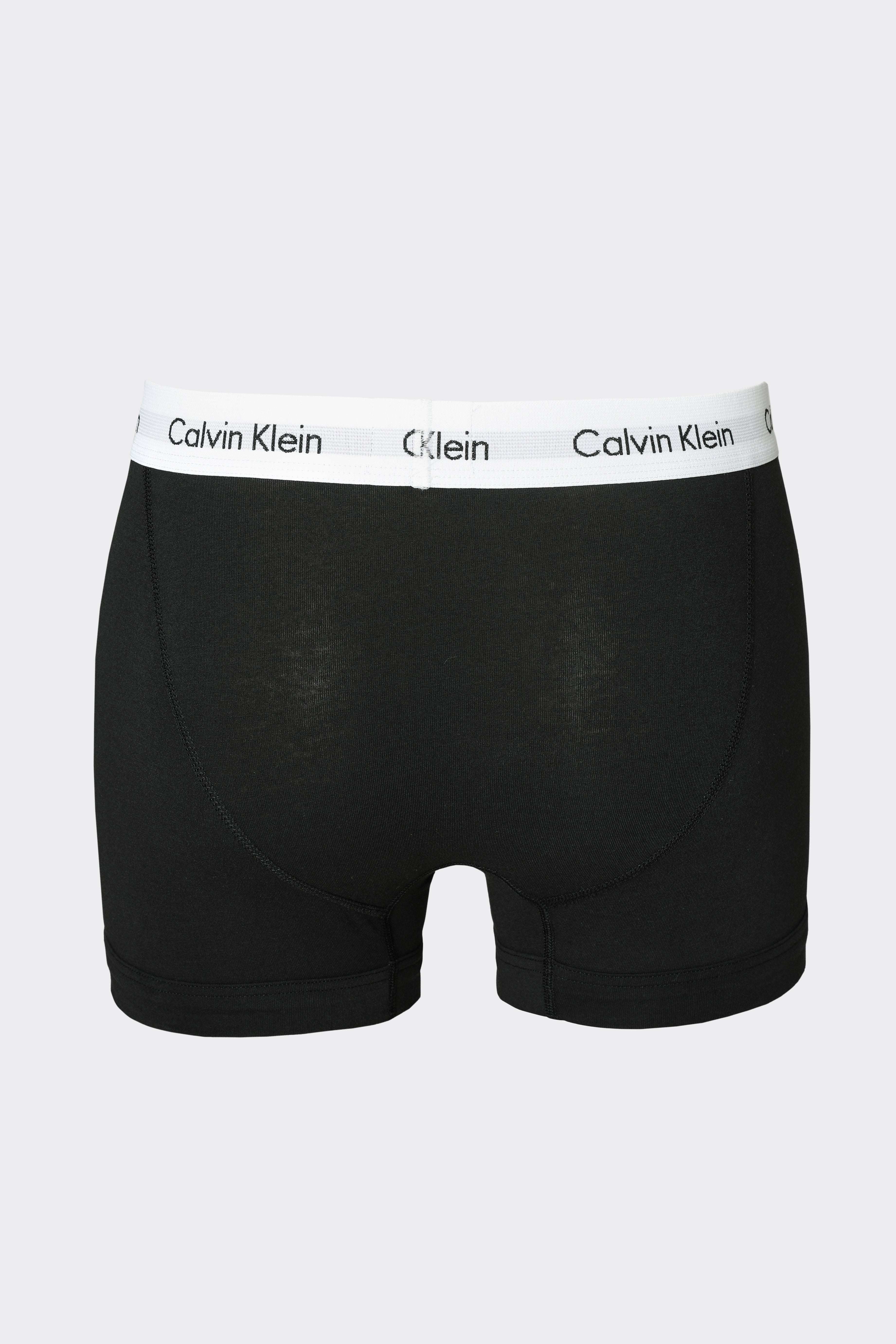 Dreierpack Boxershorts - Weiss + Schwarz + Grau meliert