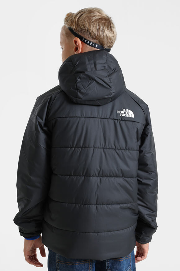 Perrito Leichte Wendejacke - Black + Dark Grey