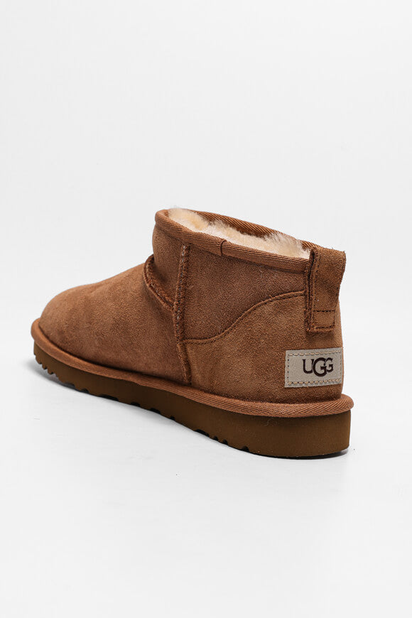 Classic Ultra Mini gefütterte Stiefelette - Chestnut
