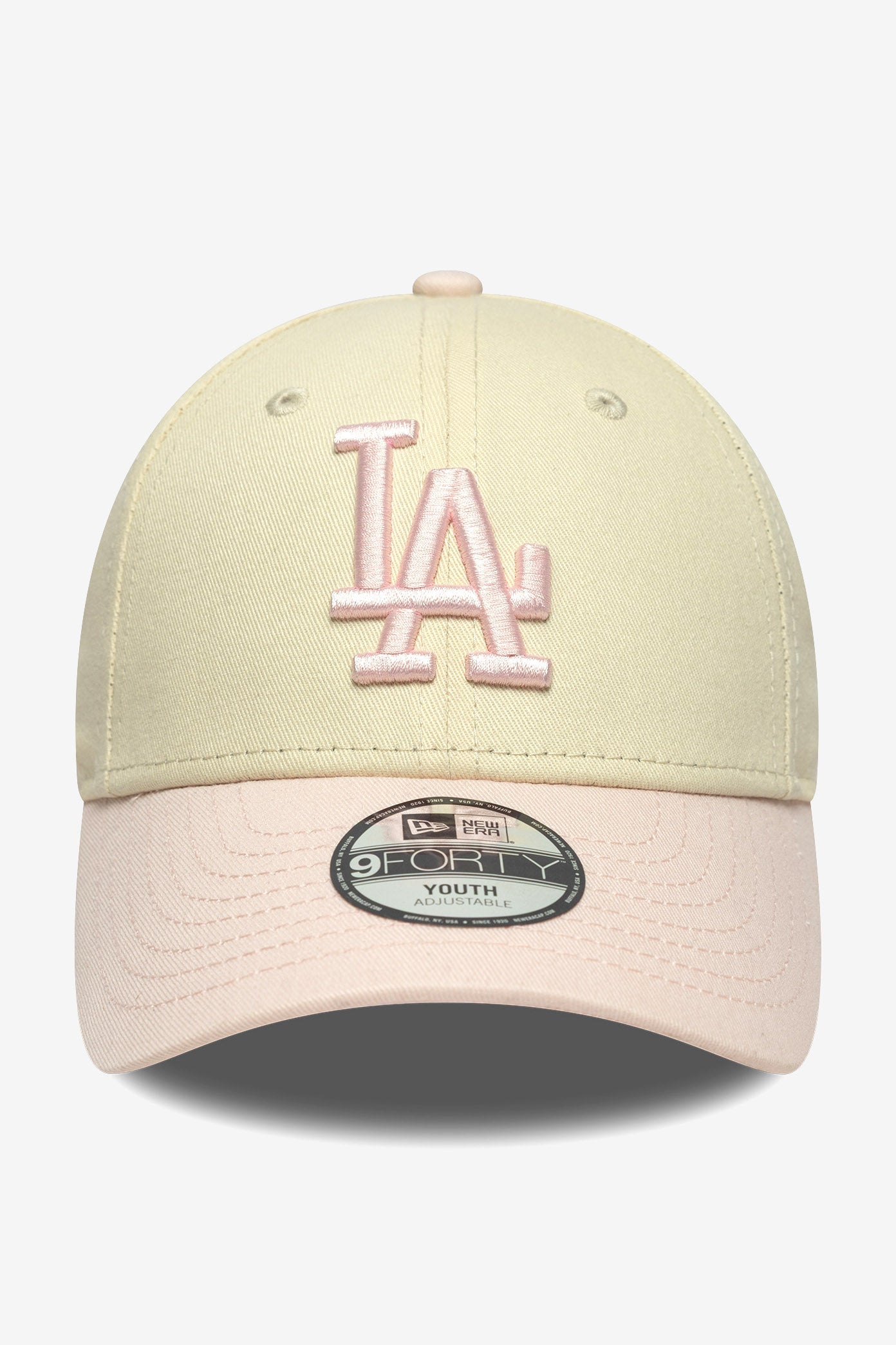 9Forty Kids Cap / Strapback - Light Beige + Light Pink