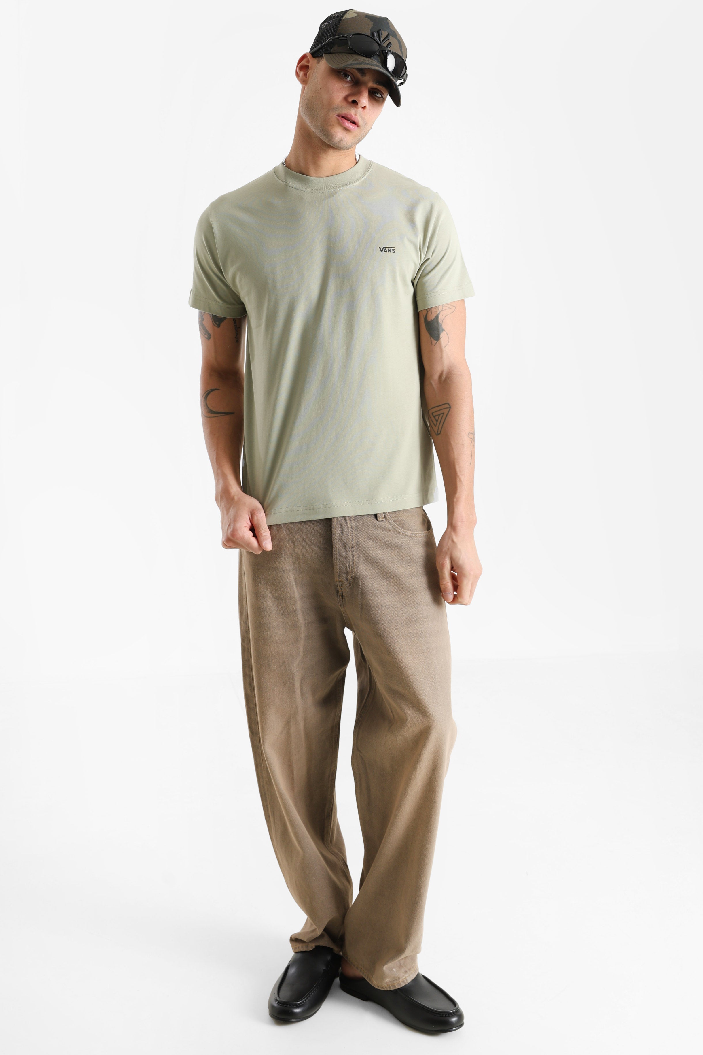 Left Chest T-Shirt - Soft Sage