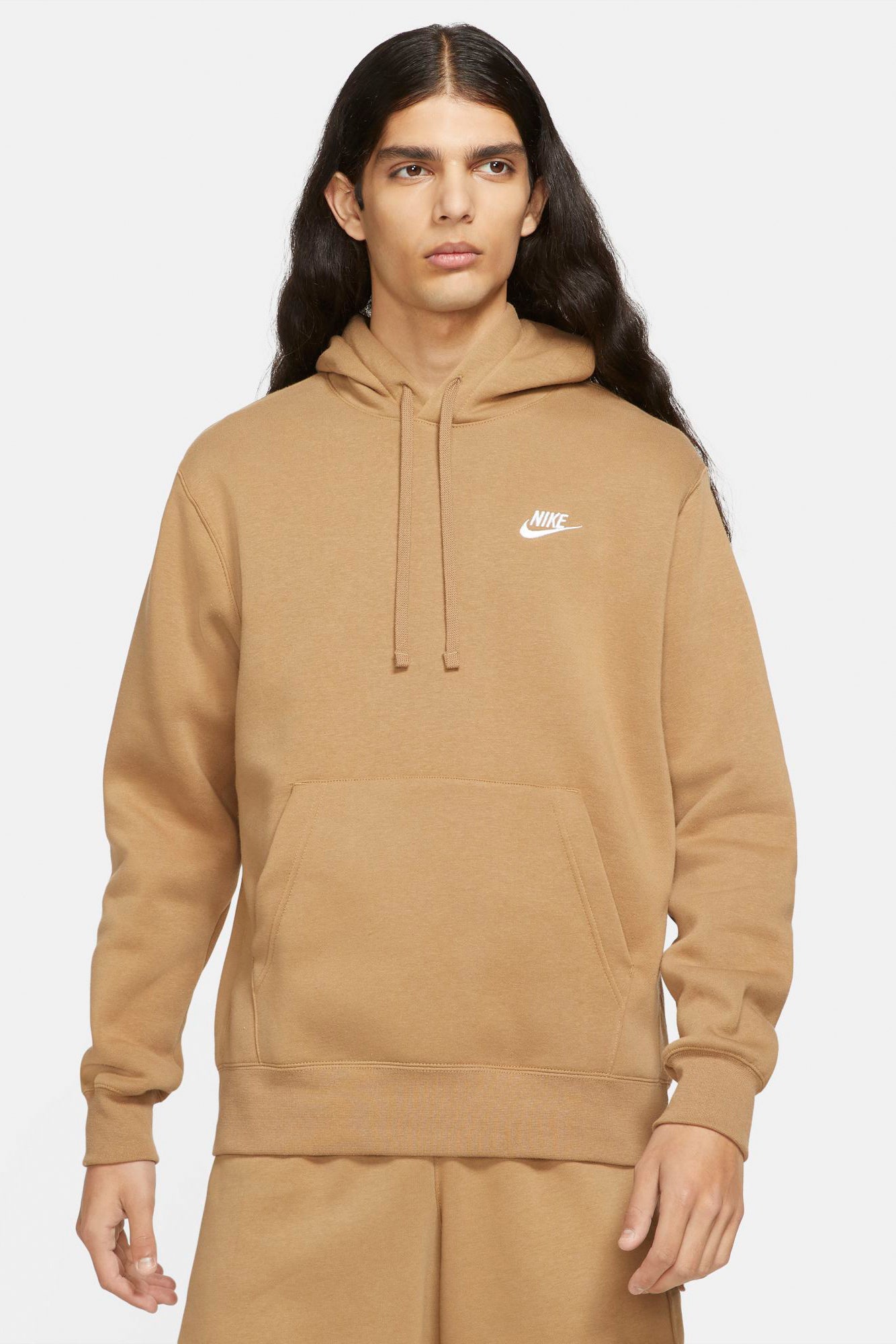 Sportswear Club Fleece Kapuzensweatshirt - Dark Driftwood