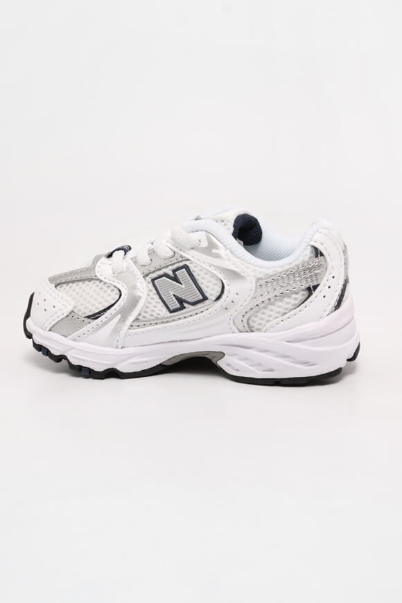 I 530 Core Baby Sneaker - White + Silver + Navy