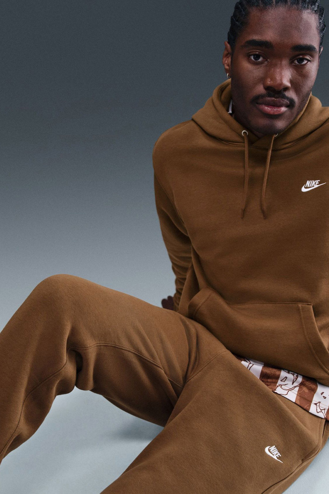 Sportswear Club Fleece Sweathose - Mosswood Brown