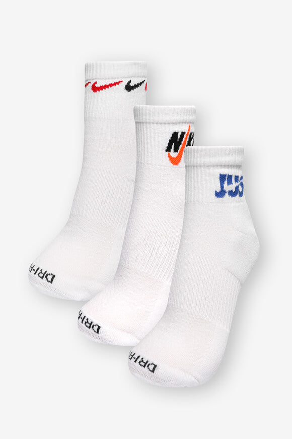 Dreierpack Socken - Weiss