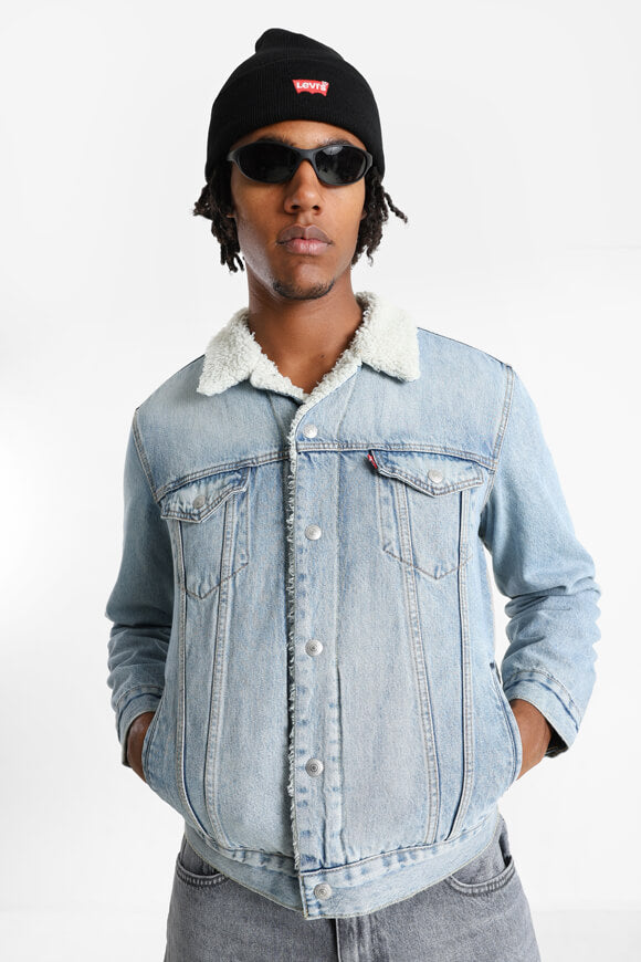 Type 3 Trucker Gefütterte Jeansjacke - Kentucky Blue