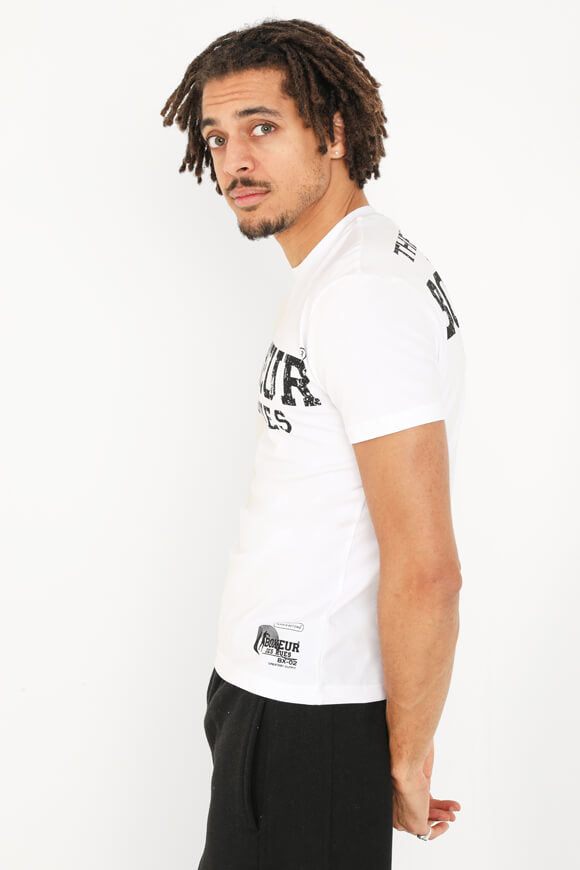 T-Shirt - White + Black