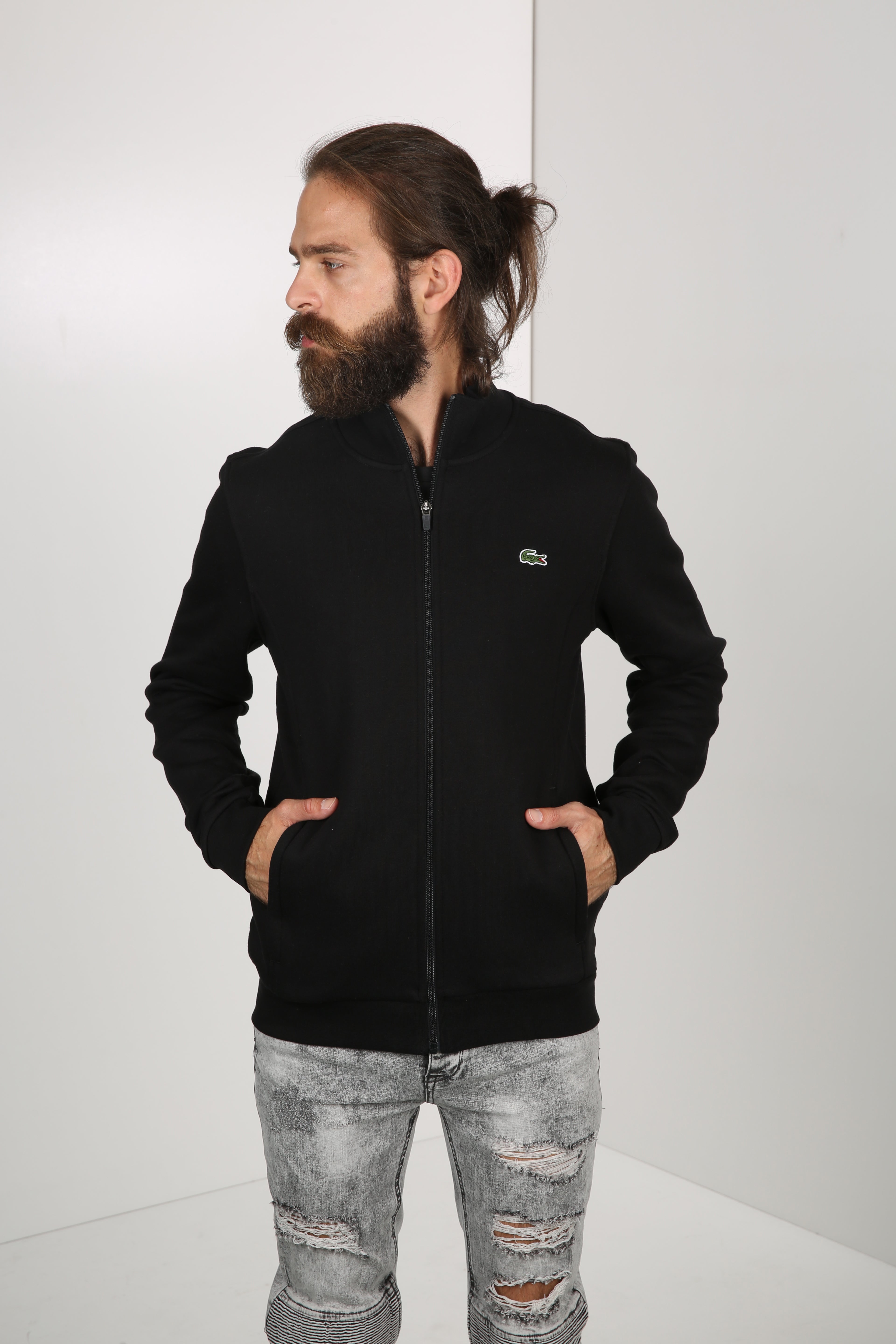 Sweatjacke - Black