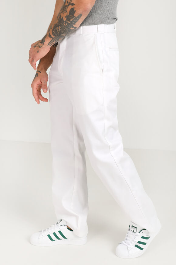 874 Work Straight Fit Hose - White