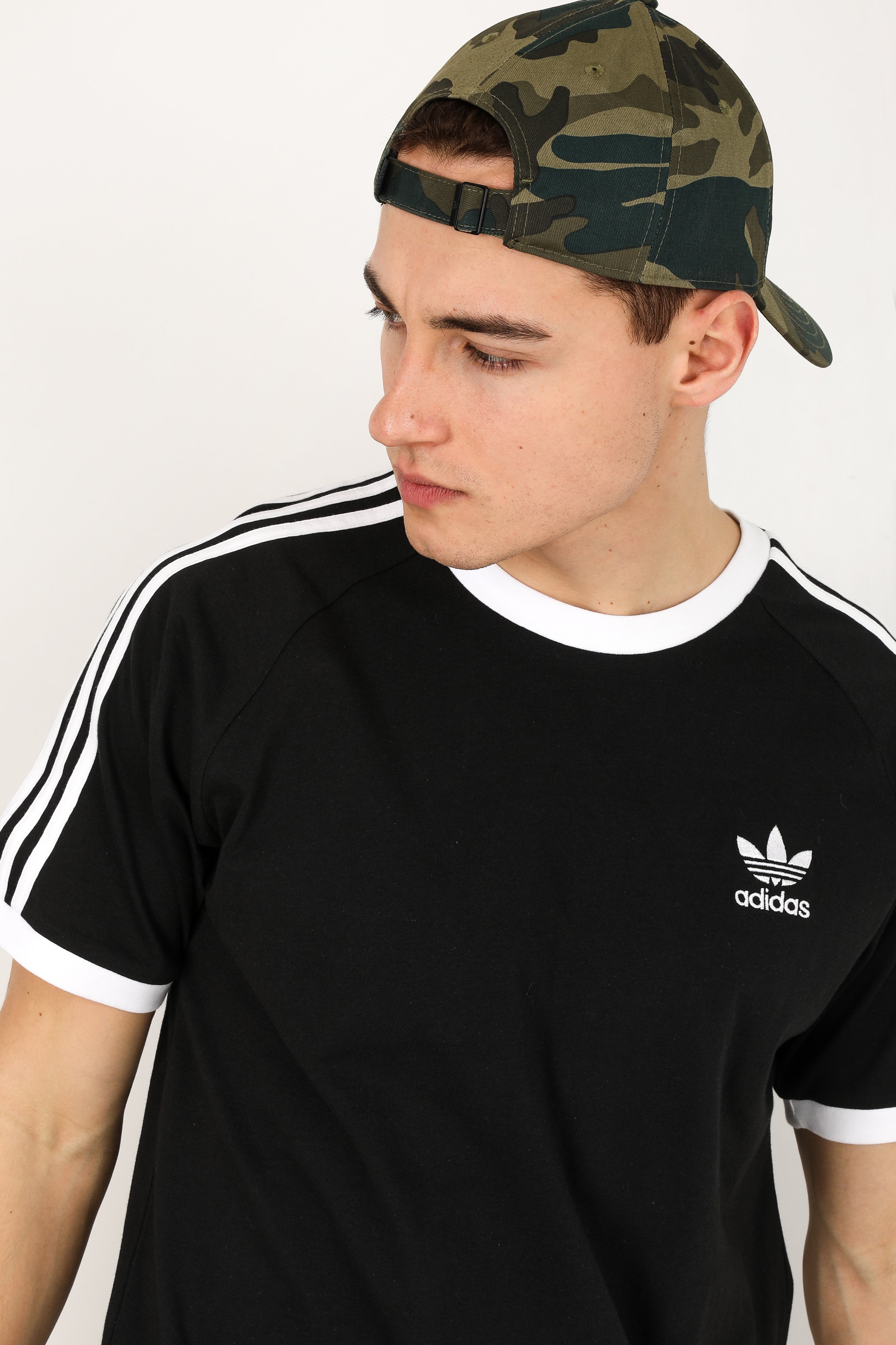 Adicolor Classics 3-Stripes T-Shirt - Black