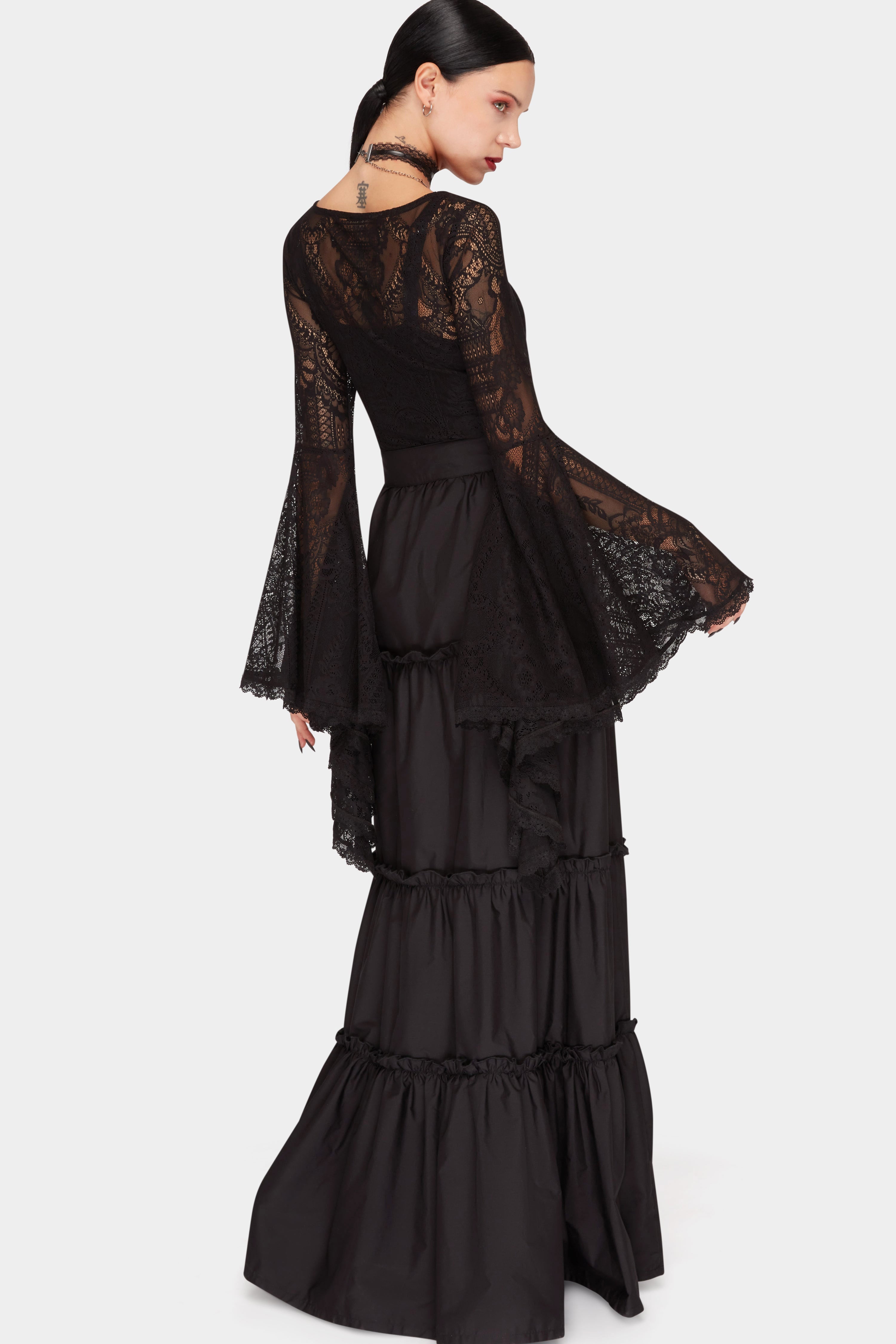 Spitzen Body - Black