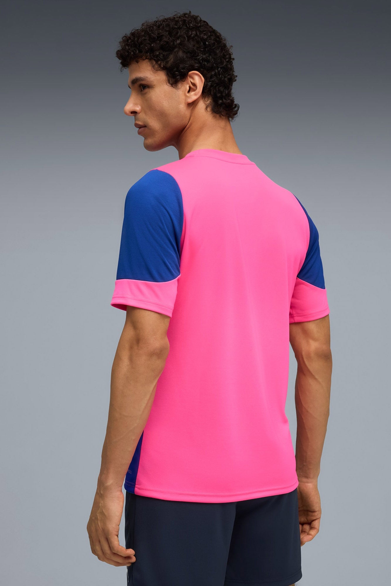 Manchester City Mesh T-Shirt - Fluro Pink